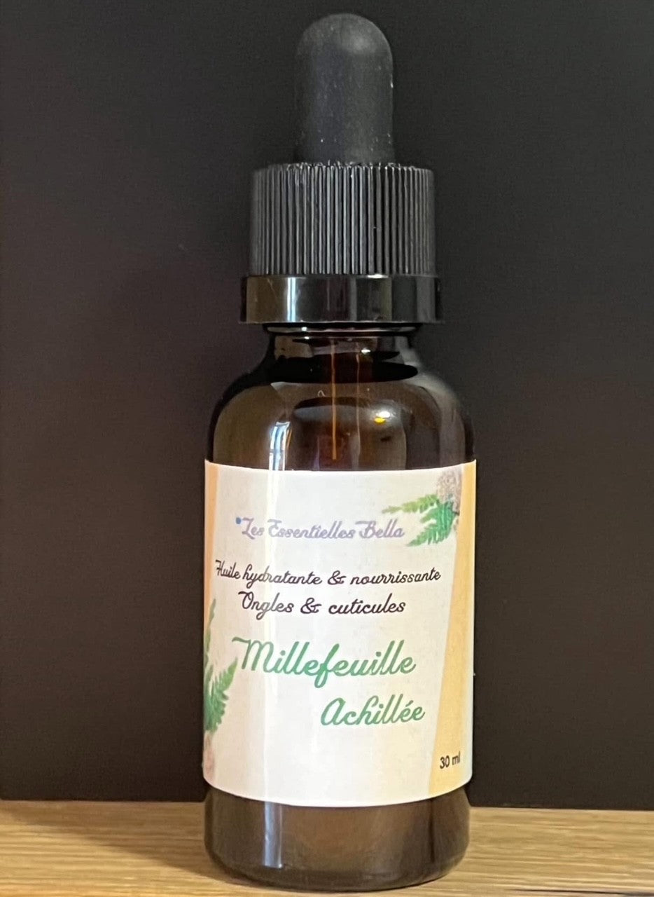 ACHILLÉE MILLEFEUILLE : Huile nourrissante (ongles et cuticules)